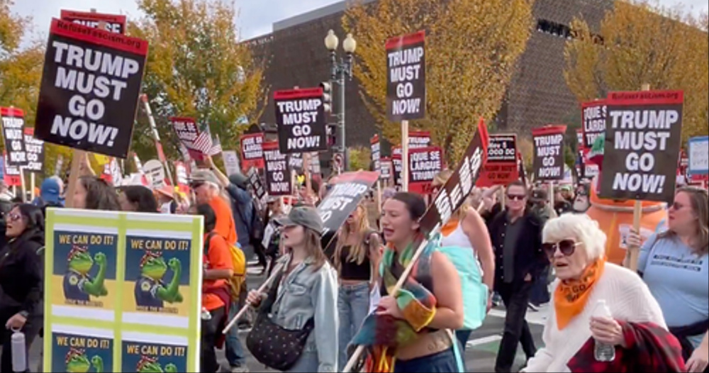 Image for the article: Democrat Election Victories Fail To Spark Mass Mobilization Around White House