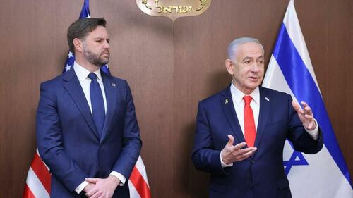 記事の画像： ヴァンス、イスラエルで「愚かな政治的スタント」を非難、国会による「侮辱」と批判