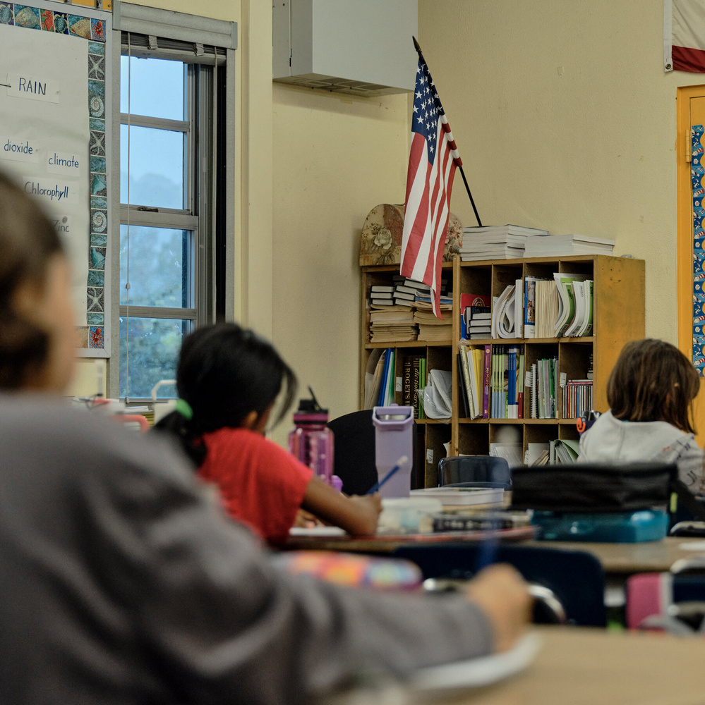 Image illustrant l'article : Trump cible la maternelle à la 12e année