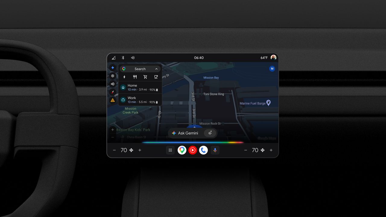 文章配图： Google 正在将车载助手升级为 Gemini，这不仅仅是一次简单的更新。