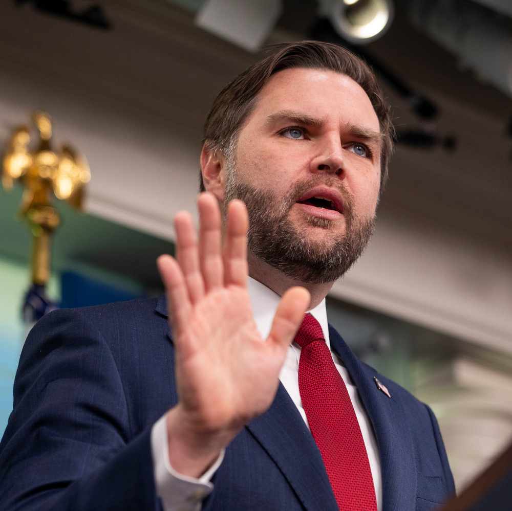 기사 이미지: 이란 문제, 반스, 트럼프와 불개입주의 우파 사이에서 균형을 잡다