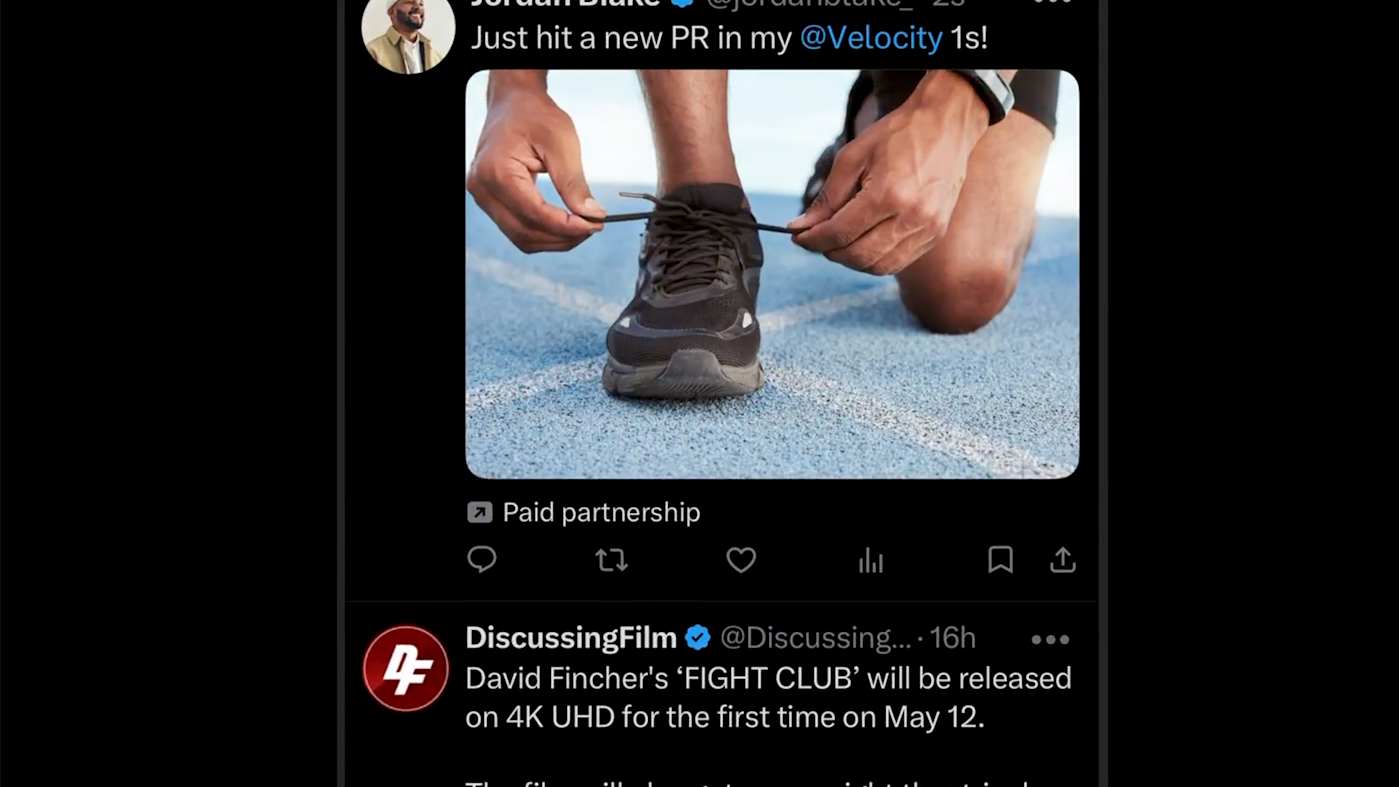 Image for the article: X adds ‘Paid Partnership’ labels so users can more easily identify ads