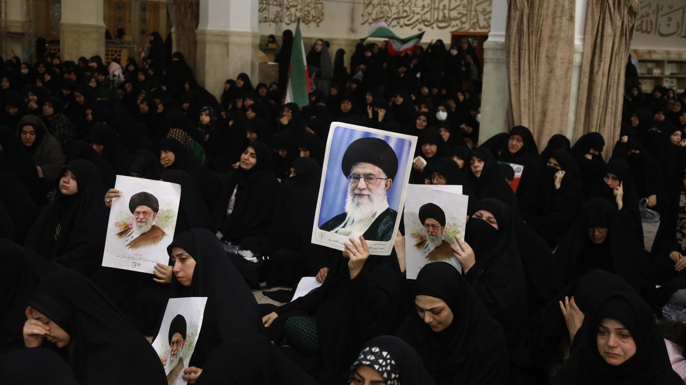Image for the article: Israel bombs council choosing Iran's next supreme leader, official says