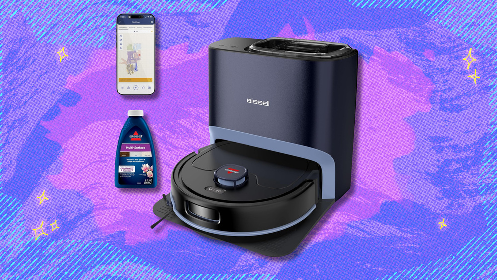 Image for the article: Clean up after your pets with $100 off the Bissell FlexClean FurForce Robot Vacuum and Mop