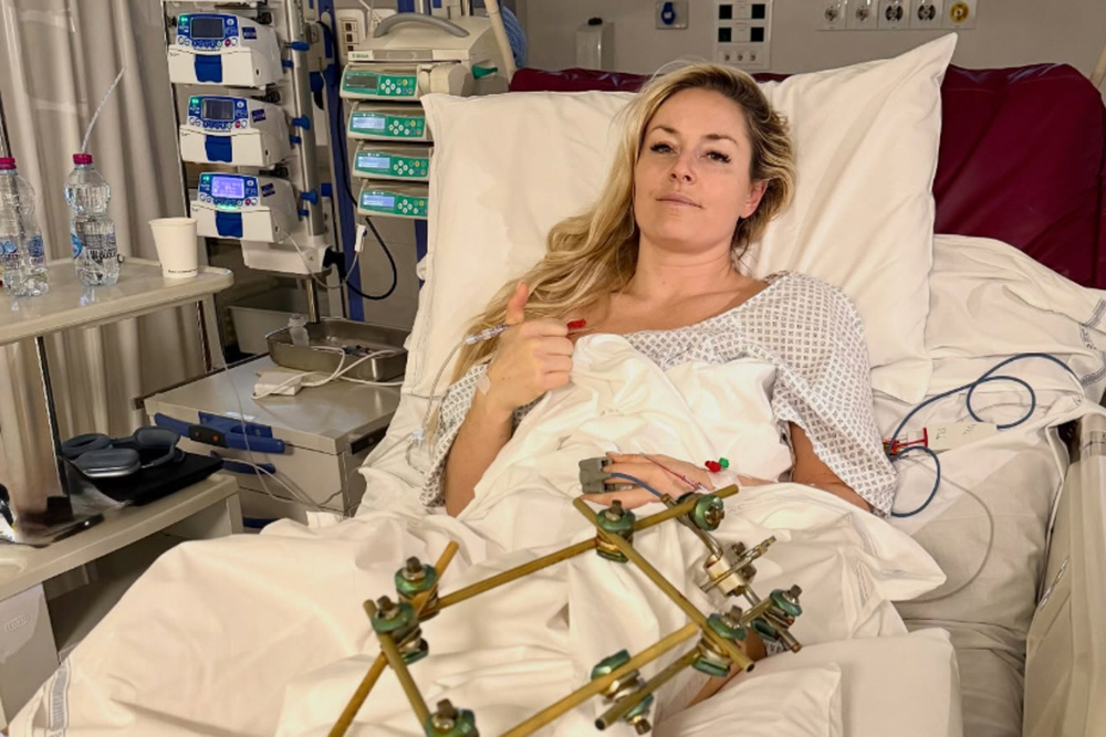 Image for the article: Lindsey Vonn opens up on ‘hardest days’ after dog Leo dies day after Winter Olympics crash