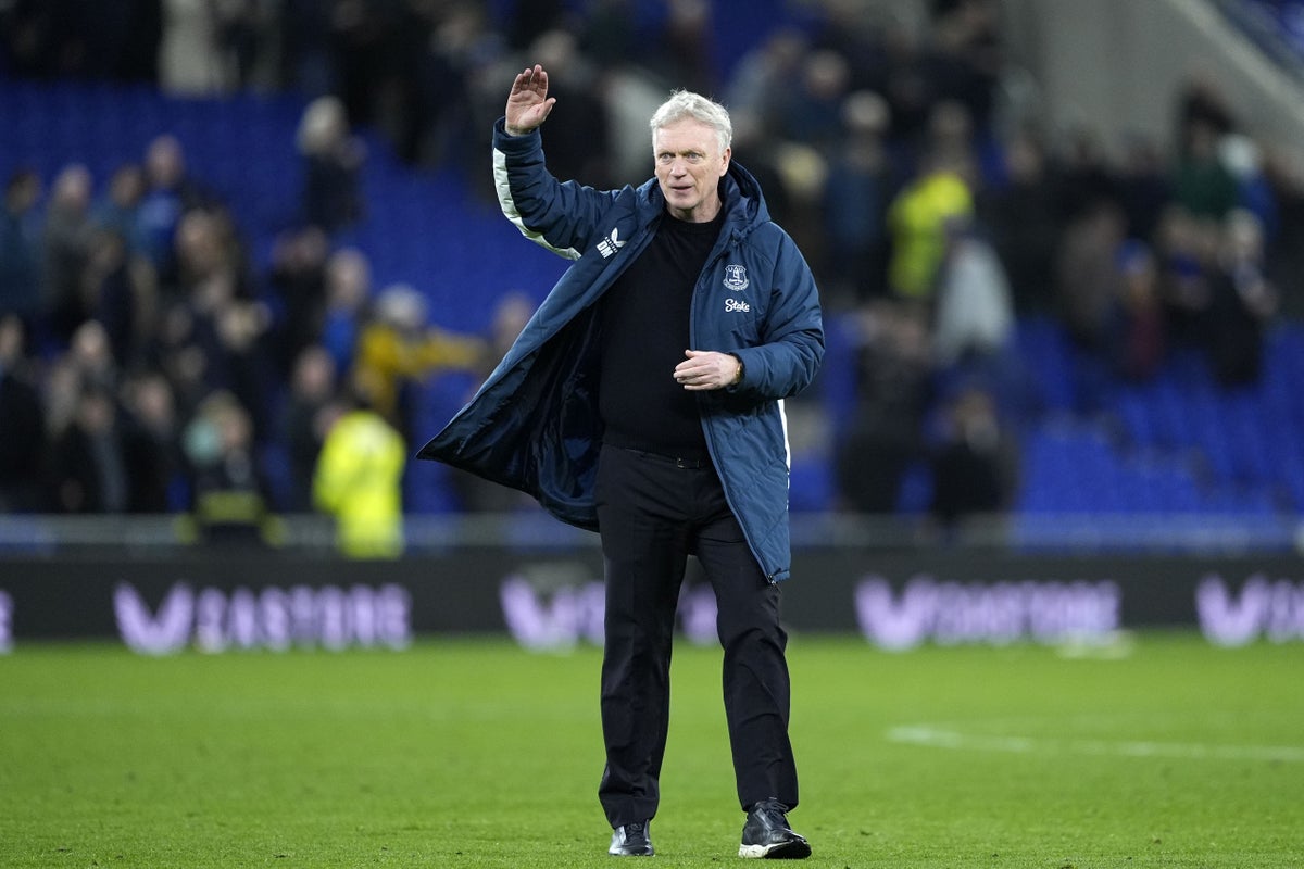 Изображение к статье: Дэвид Мойес говорит, что ему надоели вопросы о домашней форме до того, как "Эвертон" обыграл "Бернли".