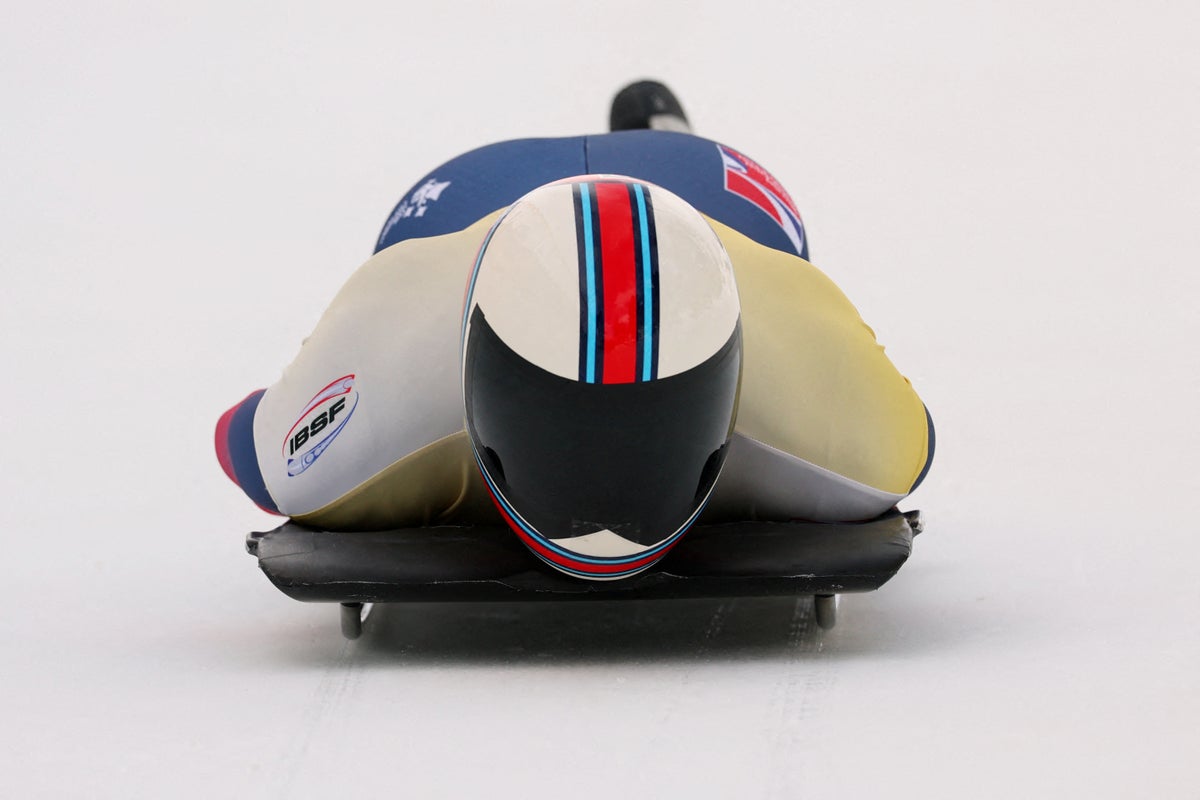 Image for the article: Team GB skeleton lose Cas appeal over banned helmets