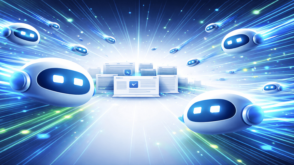 Image for the article: AI bot traffic surged 300%, hitting publishers hardest: Report