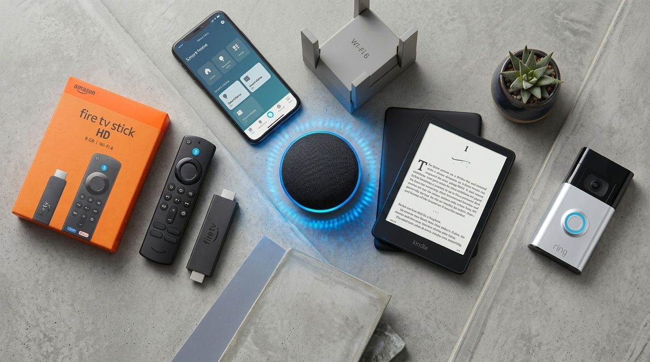 文章配图： 亚马逊在六月预热 Prime Day 大促，提前推出设备优惠——Echo、Ring 和 Kindle 售价低至 14.99 美元