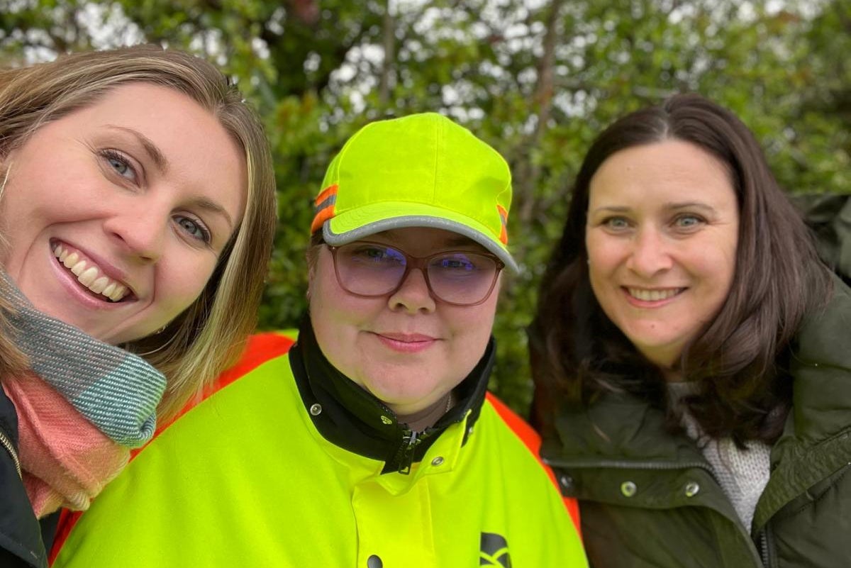 Image for the article: School lollipop lady banned for being ‘confusing’ reinstated after car crash forces council U-turn