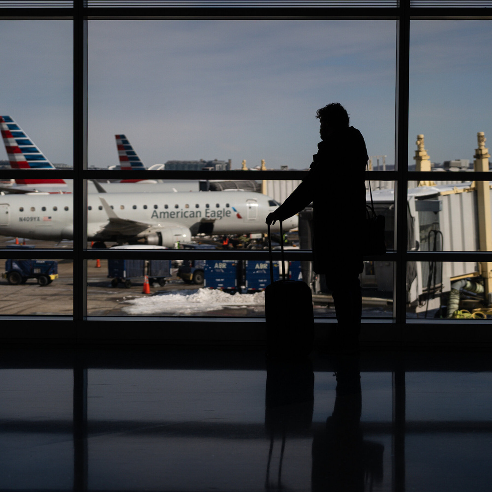 Image for the article: Airline Stocks Tumble as Iran War Expands Across the Middle East