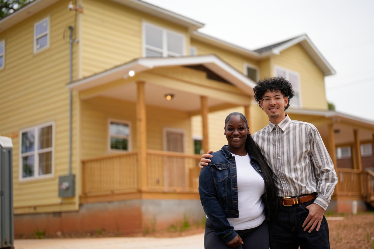 文章配图： Habitat for Humanity 在卡特夫妇的倡议支持下，正在开发一个新的亚特兰大社区