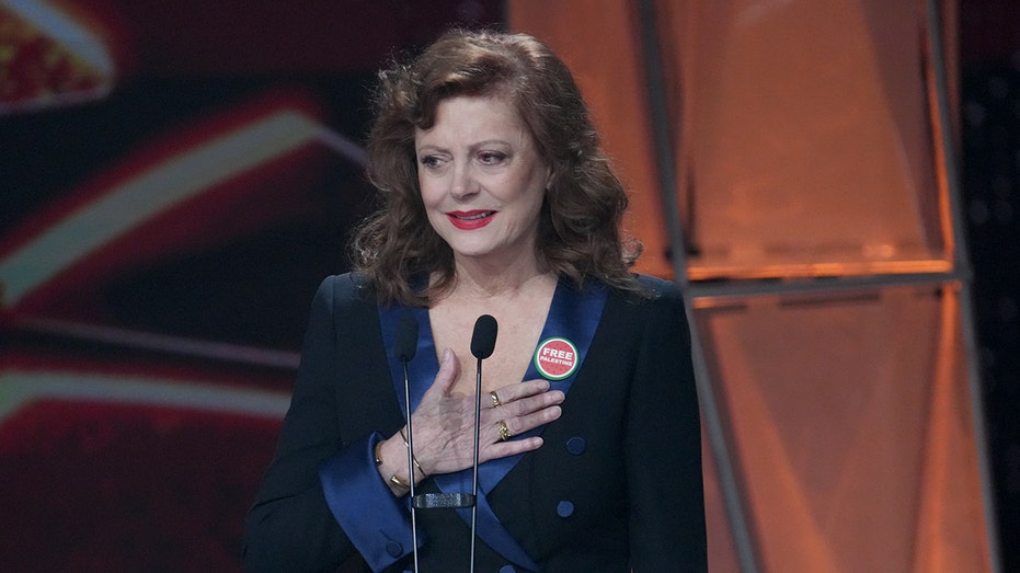 Image for the article: Susan Sarandon says she was blacklisted over Gaza ceasefire calls