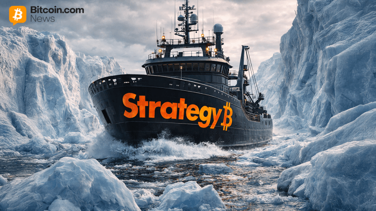 Изображение к статье: Биткоин держится у себестоимости стратегии; MSTR падает на 5%