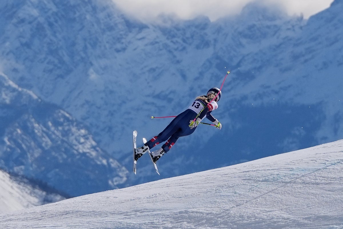 Image for the article: Lindsey Vonn’s horror crash at Winter Olympics reopens ski safety debate