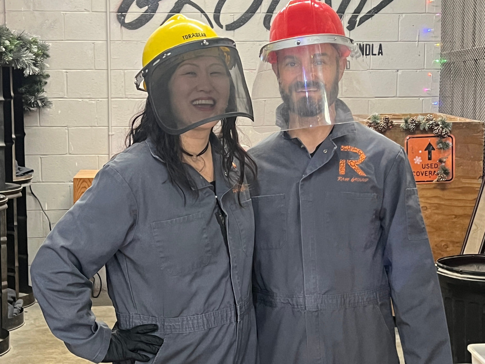 Image for the article: My husband and I got sick of boring nights of dinner and a movie. We got our spark back with monthly 'adrenaline dates.'