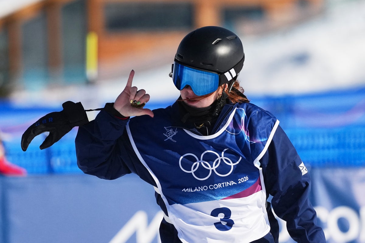 Image for the article: Kirsty Muir battles nerves but keeps ski slopestyle medal hopes on track