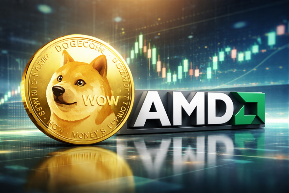 Изображение к статье: Dogecoin повторяет конфигурацию AMD с прошлого года, утверждает аналитик