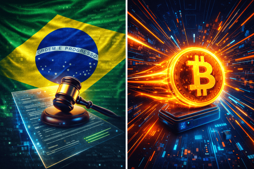 Изображение к статье: Бразильский законопроект запрещает алгоритмические стейблкоины на фоне стремительного роста биткоина