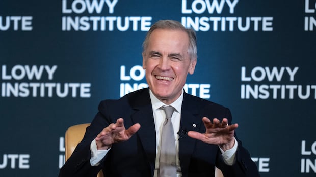 Image for the article: Did Carney just drop an F-bomb? PM shares light-hearted story about bankers having more fun than politicians