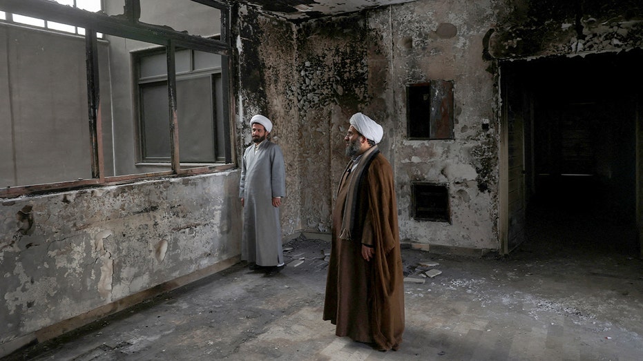 Image for the article: Iran's senior clerics ‘exposed’ after building strike in Qom, succession choice looms