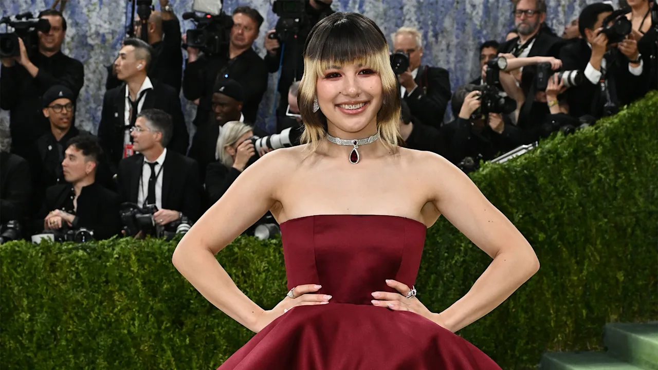 文章配图： 在 Met Gala 幕后，这位奥运选手发现自己成了美国的甜心
