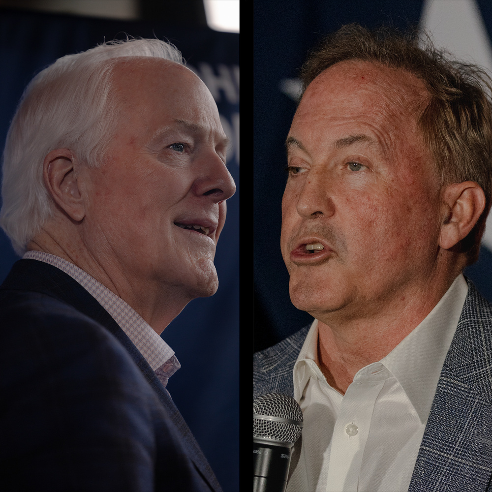 Image for the article: Cornyn and Paxton Head to Runoff in Bitter Texas Senate Primary