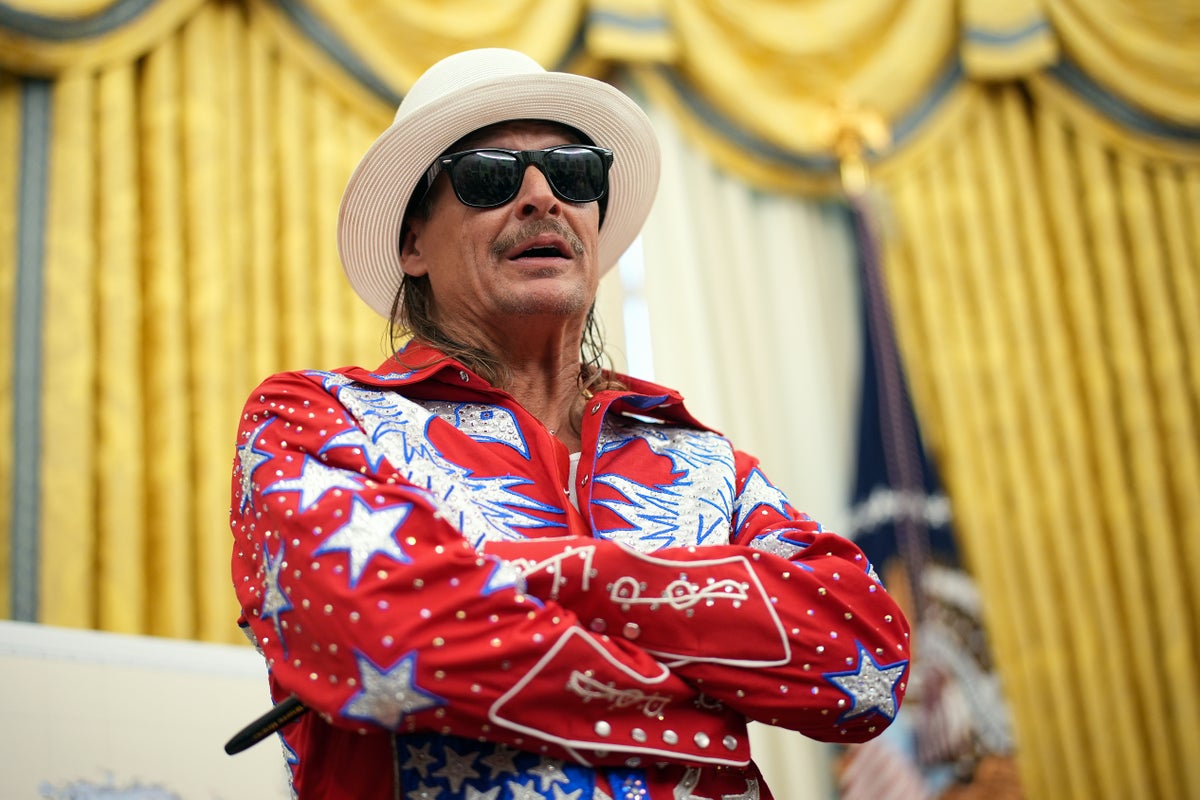 Image for the article: Kid Rock says Turning Point USA’s Super Bowl halftime show is for ‘underserved’ Americans
