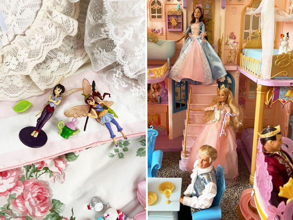 기사 이미지: 틴 통화기부터 바비 인형, VHS까지, 밀레니얼 세대와 Z세대가 어떻게 어린 시절을 알파 세대 자녀들에게 물려주고 있는가