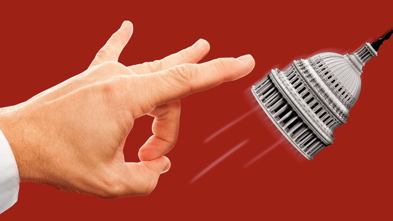 Image for the article: 5 times Trump pushed Congress aside to take control