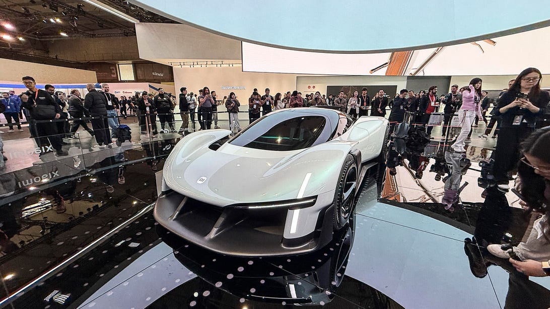 Image for the article: I Saw Xiaomi's Wild Hypercar Up Close and It's Pure Video Game Bliss