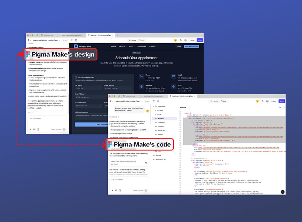 Image for the article: Is Figma Make ready for dev-handoff?