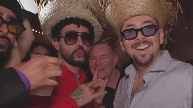 Image for the article: #TheMoment Bad Bunny look-alikes faced off before the Super Bowl