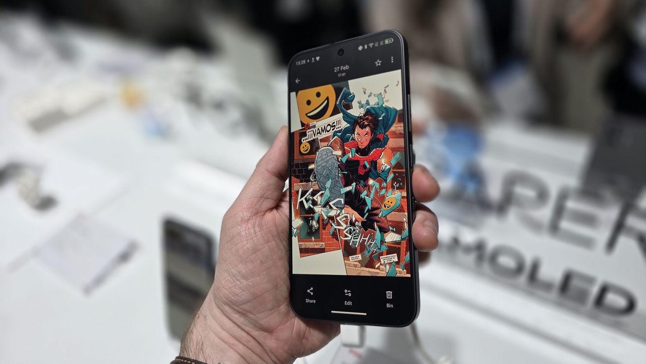 Image for the article: As a comic book fan, TCL showed me my dream smartphone at MWC 2026