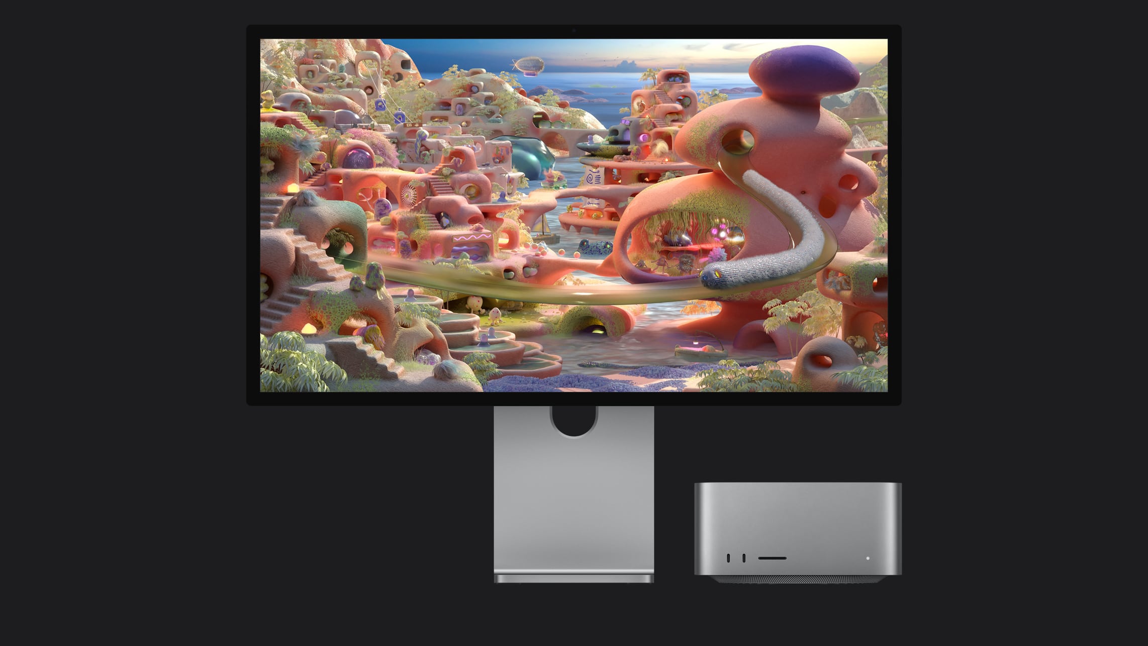 기사 이미지: 이 맥(Mac)들은 Studio Display XDR을 120Hz로 구동할 수 없습니다.