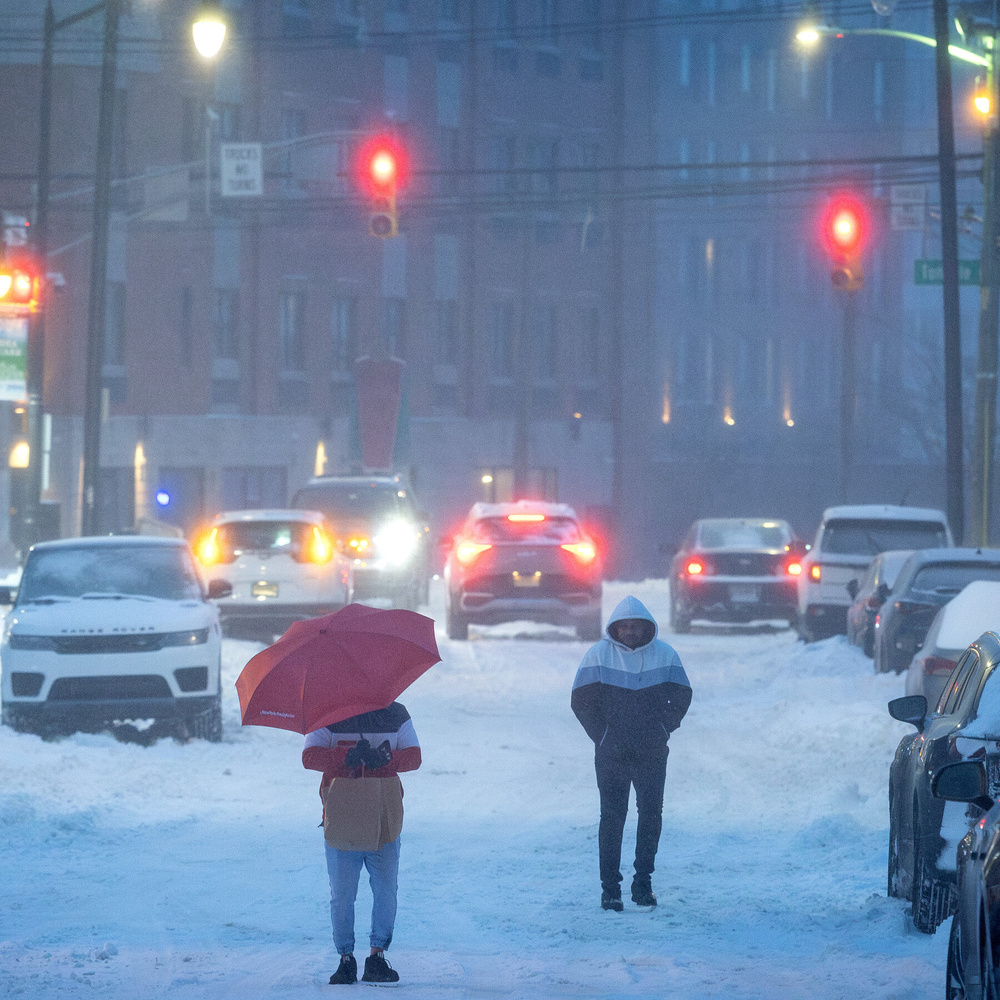 Image for the article: What’s Up With This Big Freeze? Some Scientists See Climate Change Link