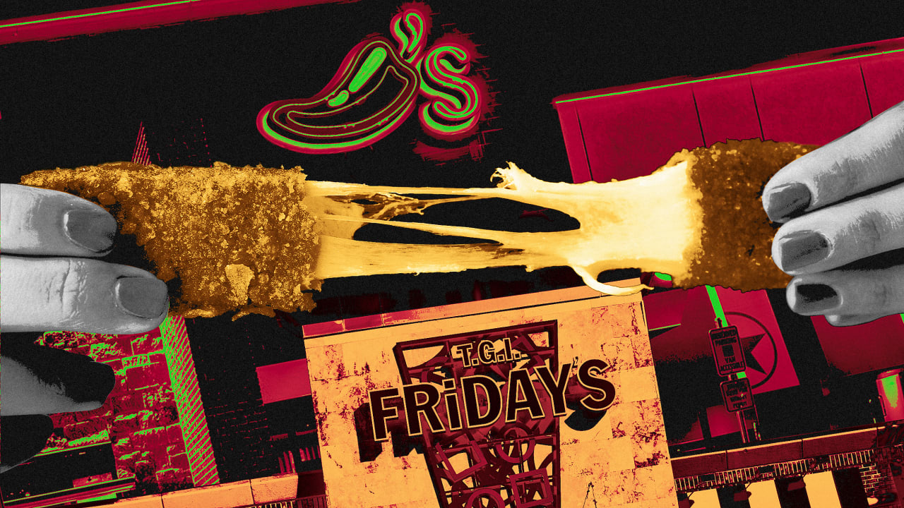 기사 이미지: 모짜렐라 스틱이 미국의 패스트 캐주얼 레스토랑을 구할 수 있을까?