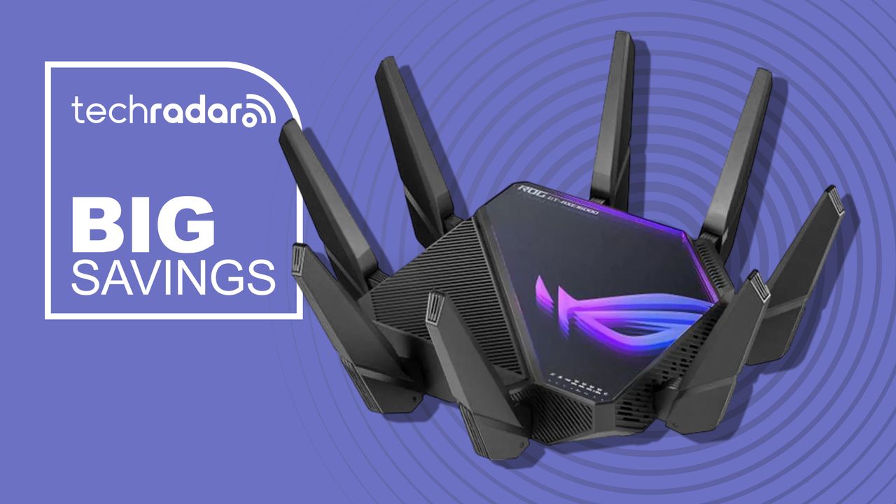 Image for the article: The super-fast Asus ROG Rapture Wi-Fi 6E router got 5 stars in our review - now it's just $290 with Newegg's promo code