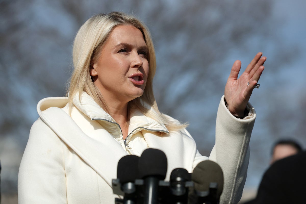 Изображение к статье: Использование одного слова Каролин Ливитт вызвало недоумение, когда она пыталась защитить призыв Трампа к национализации голосования.