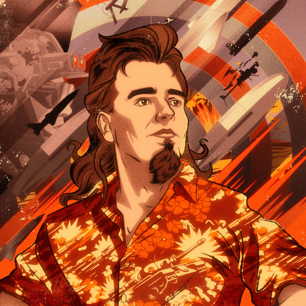 Image for the article: The Pentagon’s Favorite Tech Guy Is This Hawaiian Shirt-Wearing Founder