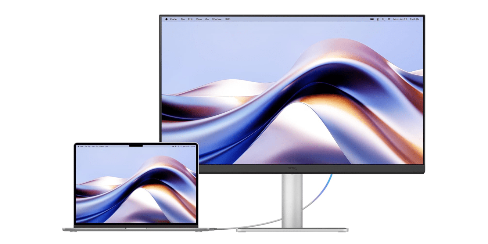 Image for the article: BenQ launches $999 glossy 5K 27-inch Thunderbolt 4 monitor to rival Apple Studio Display