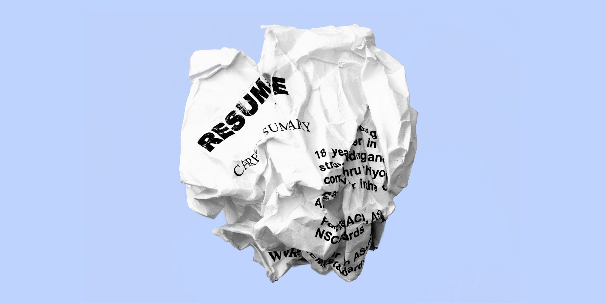 Image for the article: It's official: Hiring managers aren't reading your résumé