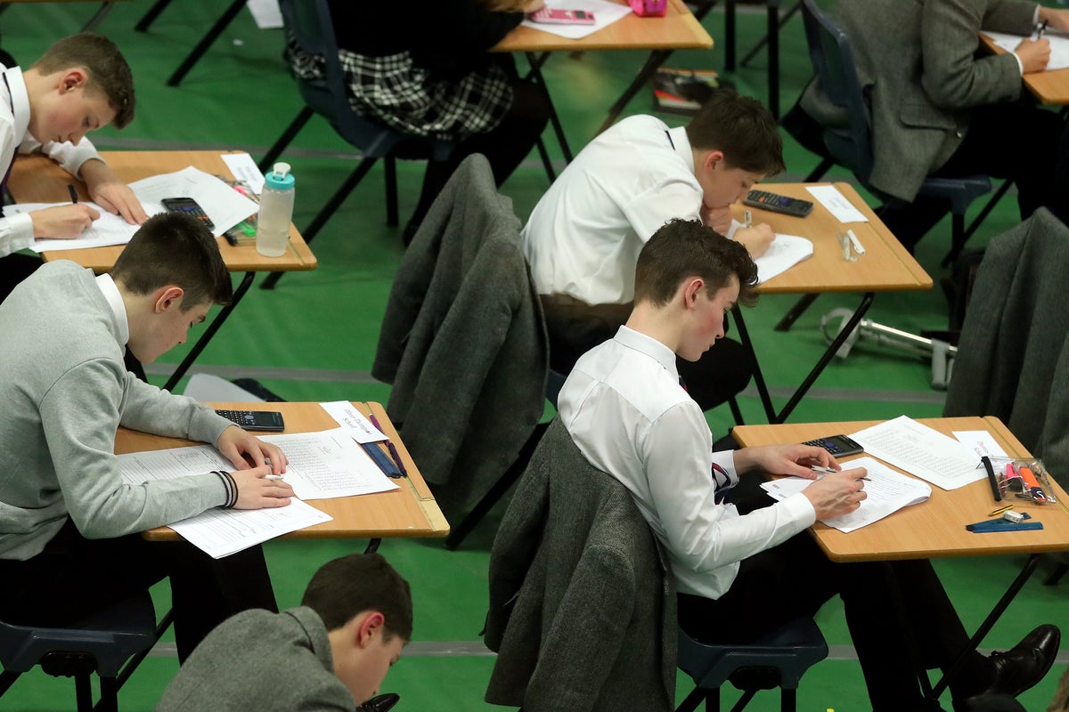 Image for the article: GCSE students to receive help sheets until 2030