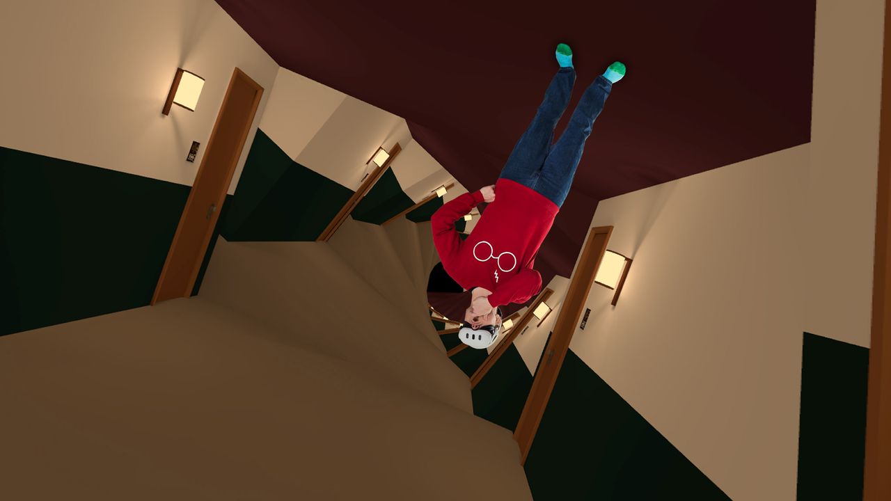 기사 이미지: 이 메타 퀘스트 게임의 수수께끼 같은, 경계 공간들은 매 순간 나를 소름 돋게 만들었다.