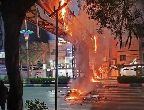 Image for the article: Ayatollah Breaks Silence: Blames US For Instigating "Vandals & Saboteurs" As Cities Burn