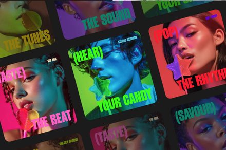 기사 이미지: 이 맛있는 막대사탕을 깨물면 머릿속에서 음악이 흘러나와요.