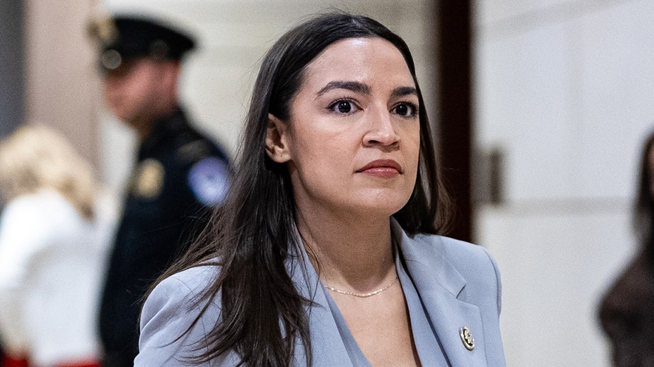 Image for the article: AOC voices support for anti-ICE shutdown, declines to participate