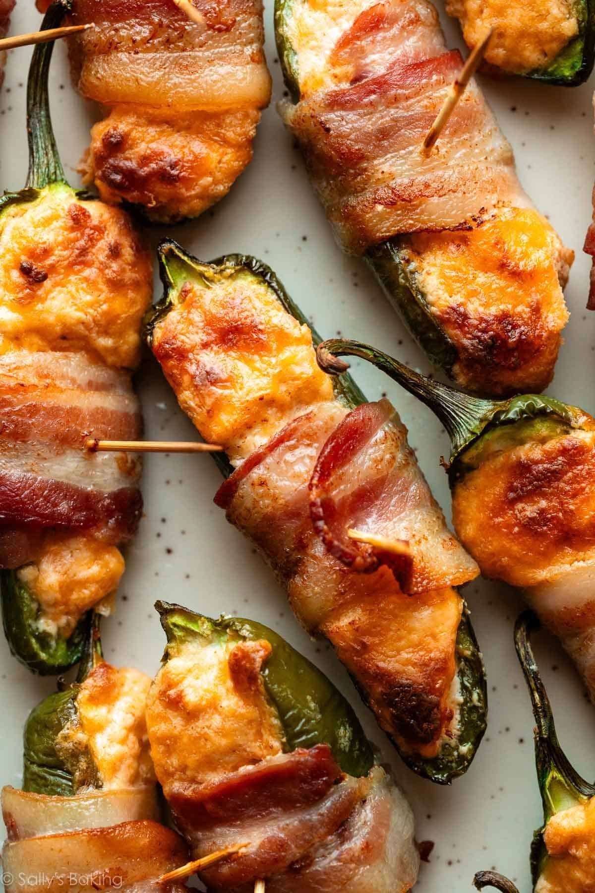 Image for the article: Bacon Wrapped Cheesy Stuffed Jalapeños