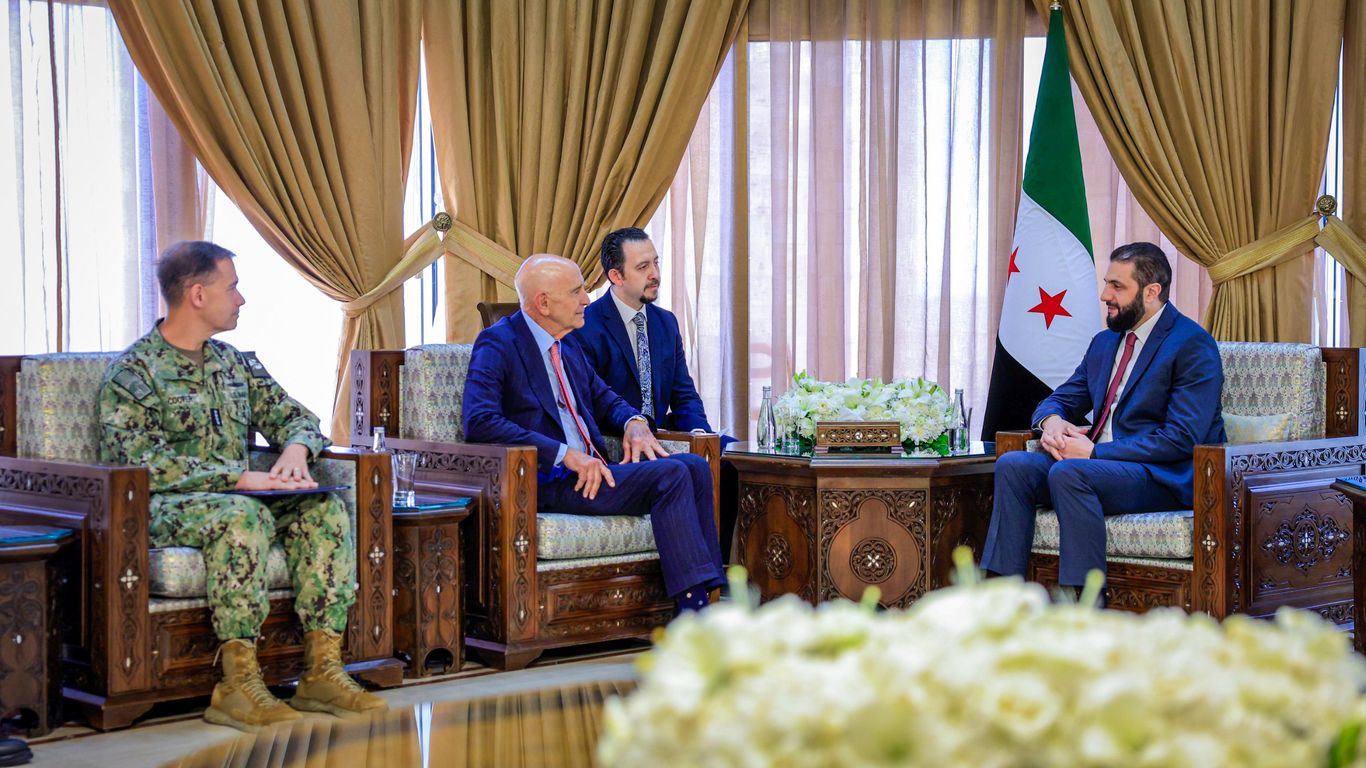 Image for the article: Scoop: Israel-Syria talks planned in Paris with U.S. mediating