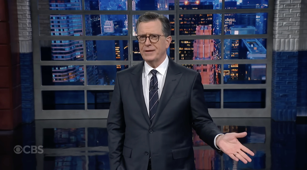 記事の画像： スティーブン・コルベア、トランプ氏の二枚舌停戦について思うところあり